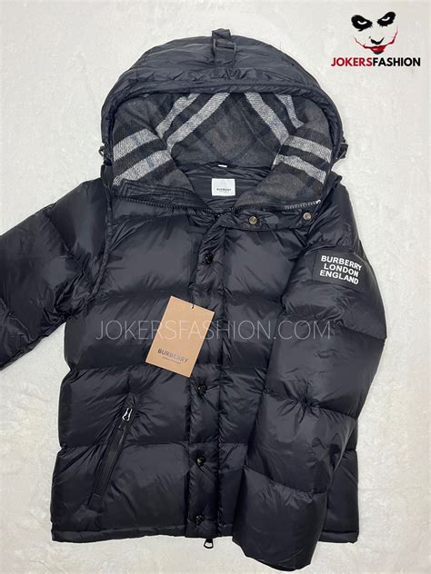 burberry red puffer jacket|burberry lockwell puffer jacket.